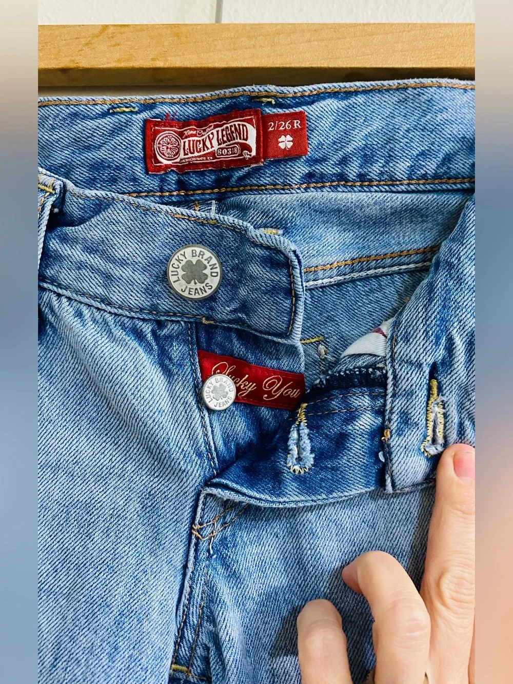 Lucky Brand Light Wash Flare Jeans